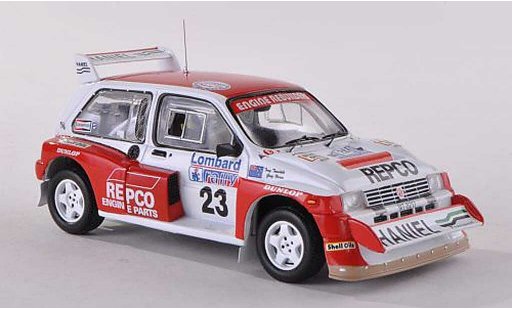 MG Metro 6R4 1/43 IXO No.23 Repco Rally Grande-Bretagne 1986 Teesdale/Horne miniature