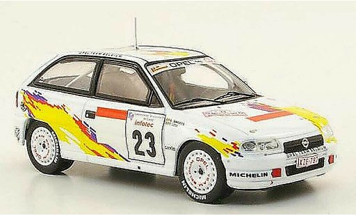 Opel Astra F GSi 1/43 IXO 16V No.23 Rally Korsika 1995 miniature