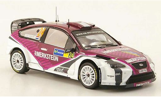 Ford Focus RS WRC 1/43 IXO 07 No.24 Rally Spanien 2008 miniature