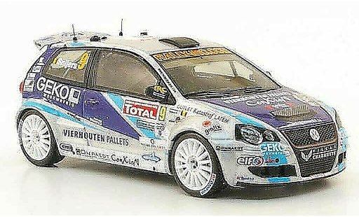Volkswagen Polo Base 1/43 IXO S2000 No.9 Geko IRC Rally Ypres 2009 miniature