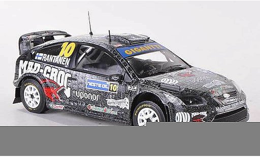 Ford Focus RS WRC 1/43 IXO 08 No.10 Gigantii Rally Finnland 2009 M.Rantanen/M.Lukka miniature