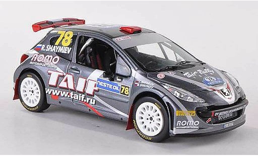 Peugeot 207 S2000 1/43 IXO No.78 Romo Rally Finnland 2009 R.Shaymiev/T.Kafarov miniature