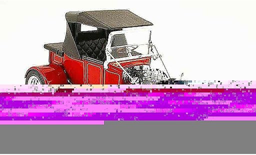 Ford Hot Rod 1923 1/18 Yat Ming t-bucket rouge ferm&Atilde;&copy; miniature