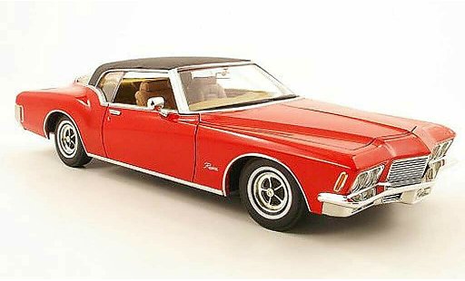 Buick Riviera Coupe 1/18 Yat Ming rouge/noire 1971 miniature