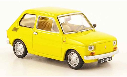 Fiat 126 126P 1/43 IST Models Polski P jaune 1973 miniature