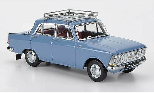 Moskwitsch 408 Base 1/43 IST Models E bleugrise 1966 miniature