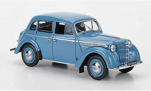 Moskwitsch 400 Base 1/43 IST Models bleu 1954 miniature