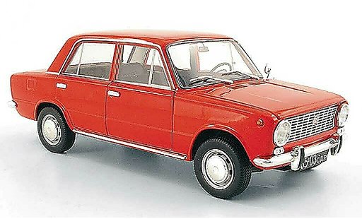 Lada 1200 Base 1/18 IST Models rouge 1971 miniature