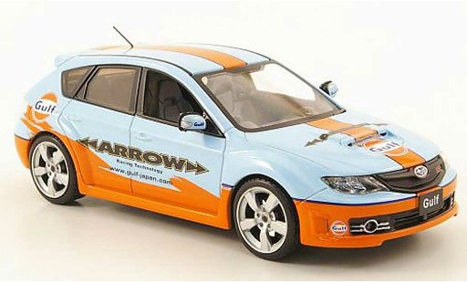 Subaru Impreza WRX 1/43 J Collection STI Gulf Japan RHD 2008 miniature