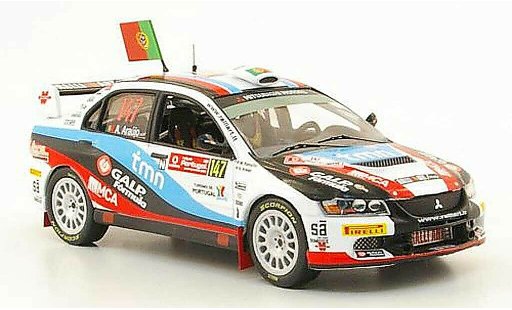 Mitsubishi Lancer Evolution IX 1/43 IXO No.147 Rally Portugal 2009 miniature