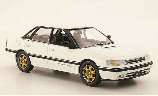 Subaru Legacy RS Turbo 1/43 IXO 2.0 Type RA blanche 1989 miniature