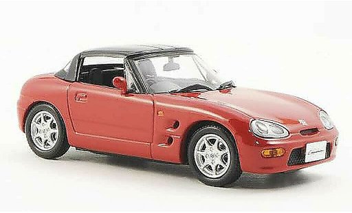 Suzuki Cappuccino Base 1/43 J Collection rouge ferm&Atilde;&copy; 1994 miniature