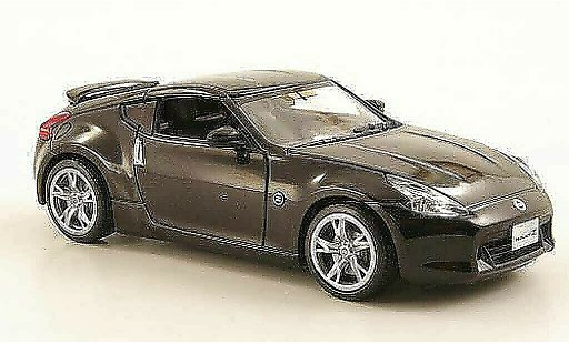 Nissan 370Z Base 1/43 J Collection Fairlady noire 2009 miniature