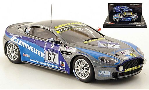 Aston Martin V8 course 1/43 Minichamps N24 No.67 Birchwood Racing 24h Nurburgring 2010 miniature