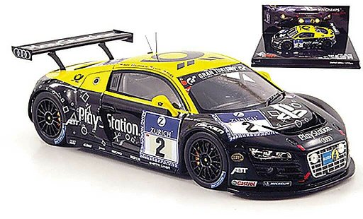 Audi R8 lms 1/43 Minichamps No.2 Team Abt24h Nurburgring 2010 miniature