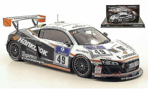 Audi R8 lms 1/43 Minichamps No.49 24h Nurburgring 2010 miniature