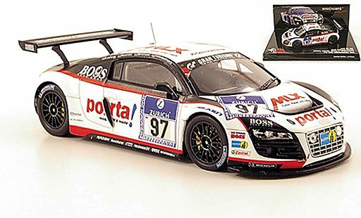 Audi R8 lms 1/43 Minichamps No.97 Team Phonix 24h Nurburgring 2010 miniature
