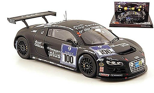 Audi R8 lms 1/43 Minichamps No.100 Team Abt 24h Nurburgring 2010 miniature