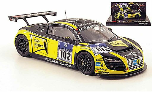 Audi R8 lms 1/43 Minichamps No.12 Team noire Falcon 24h Nurburgring 2010 miniature
