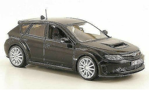Subaru Impreza WRX 1/43 Kyosho STI noire RHD Testfahrzeug Nurburgring 2008 miniature