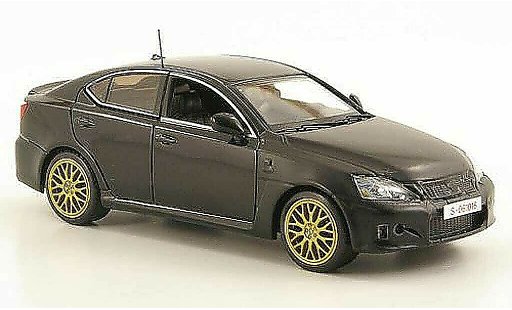 Lexus IS IS-F 1/43 Kyosho F noire/matnoire LHD Testfahrzeug Nurburgring miniature
