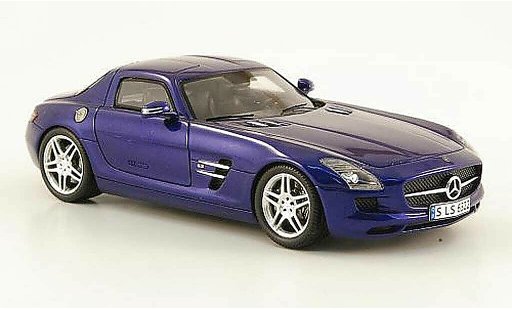 Mercedes B Coupe 1/43 Spark AMG bleu 2009 miniature