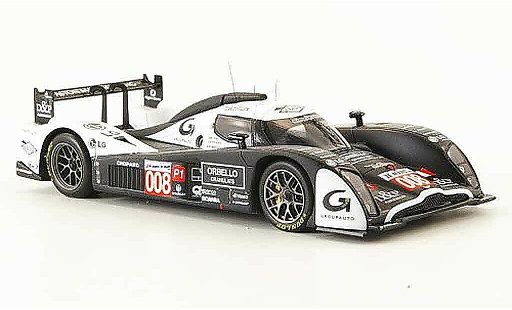 Aston Martin LMP1 lola 1/43 Spark no.008 signature plus 24h le mans 2010 miniature