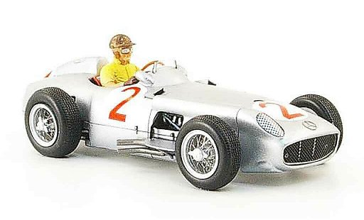Mercedes W 196 Base 1/43 Spark No.2 J.M.Fangio GP Monaco 1955 miniature