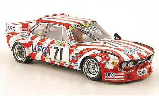 Bmw 3.0 CSL 1/43 Spark No.71 UFO 24h Le Mans 1977 miniature