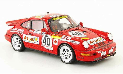 Porsche 911 Carrera 1/43 Spark 964 2 Cup No.40 Atlas 24h Le Mans 1 miniature