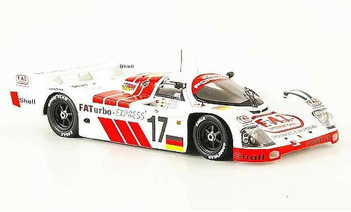Porsche 911 Turbo 1/43 Spark 962 1 No.17 FATurbo 24h Le Mans miniature