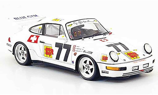 Porsche 911 RSR 1/43 Spark 964 Carrera No.77 24h Le Mans 1 miniature