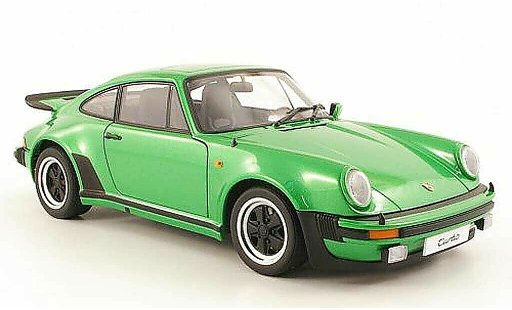 Porsche 911 Turbo 1/18 Autoart 3.0 verte 1975 miniature