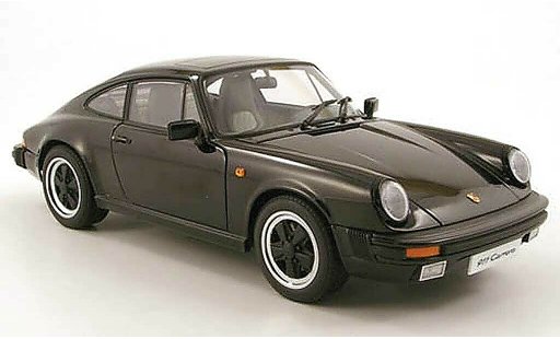 Porsche 911 3,2 1/18 Autoart 32 carrera noir 1988 miniature