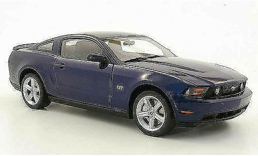 Ford Mustang GT 1/18 Autoart bleu 2010 miniature
