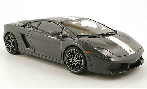 Lamborghini Gallardo LP550-2 1/18 Autoart balboni grise 2009 miniature
