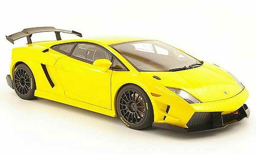 Lamborghini Gallardo LP560-4 LP560-4 1/18 Autoart super trofeo jaune 2009 miniature