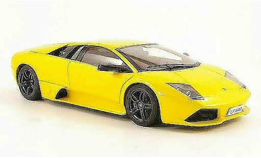 Lamborghini Murcielago LP640 1/18 Autoart jaune 2006 miniature