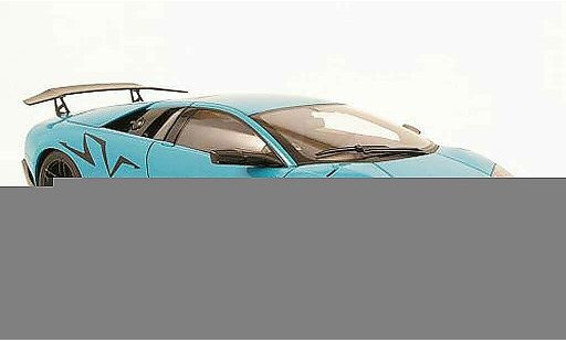 Lamborghini Murcielago LP670 1/18 Autoart 4 SV turquoise 2009 miniature