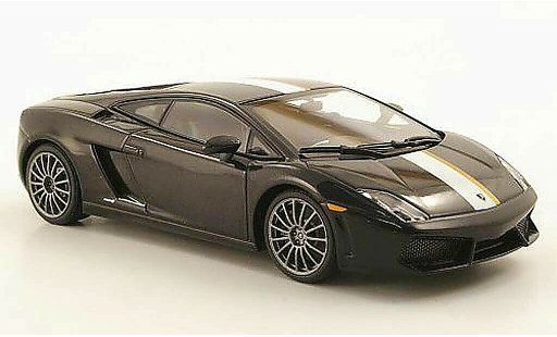 Lamborghini Gallardo LP550-2 1/43 Autoart Balboni noire 2009 miniature