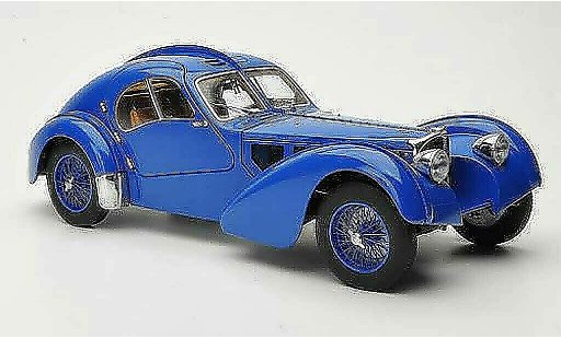 Bugatti 57 Atlantic 1/18 Autoart S bleu 1938 miniature
