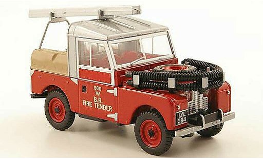 Land Rover 88 Base 1/43 Oxford British Rail pompier miniature