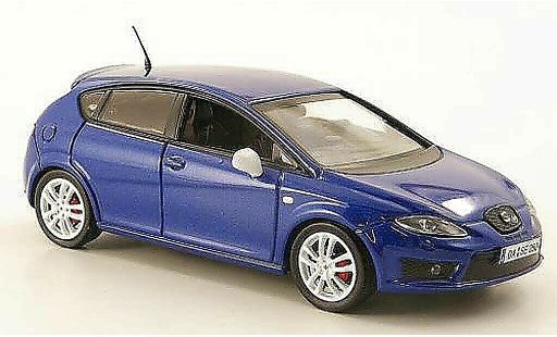 Seat Leon Cupra 1/43 Hachette R bleu miniature