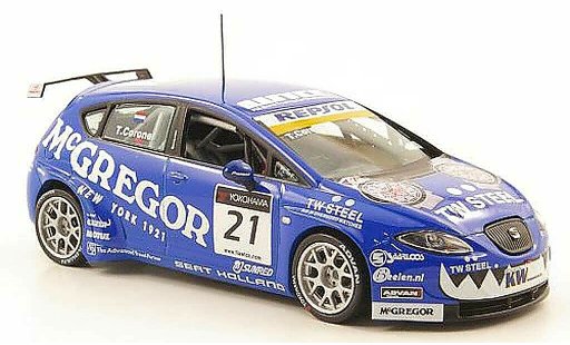 Seat Leon WTCC 1/43 Hachette No.21 Repsol - McGregor Okayama 2009 miniature