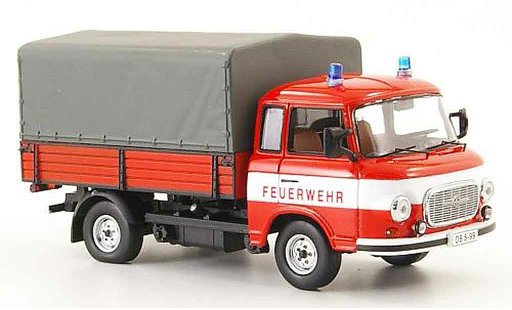 Barkas B 1000 plateau 1/43 IST Models pompier PP LKW miniature