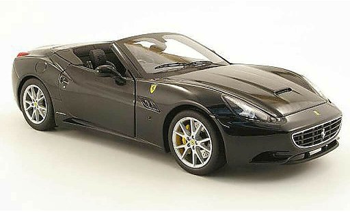 Ferrari California 2008 1/18 Hot Wheels noire george michael miniature