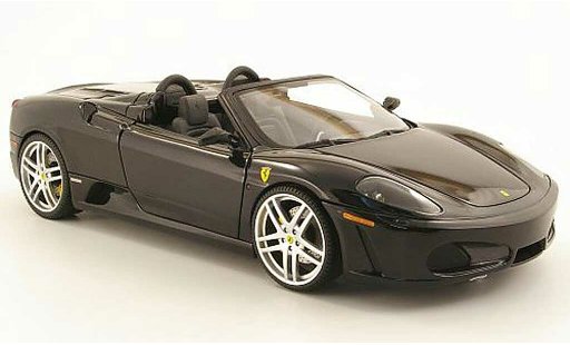 Ferrari F430 spider 1/18 Hot Wheels noire seal miniature