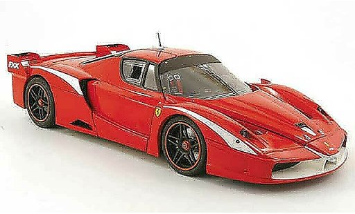 Ferrari Enzo FXX 1/18 Hot Wheels evoluzione rouge miniature