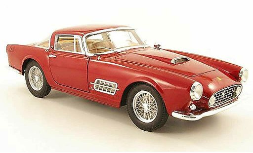 Ferrari 410 Coupe 1/18 Hot Wheels Elite superamerica rouge 1955 miniature