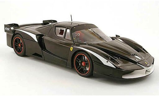 Ferrari Enzo FXX 1/18 Hot Wheels evoluzione noir miniature